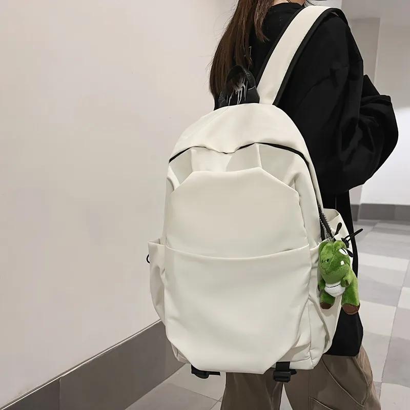 PESASRIE Nylon Backpack Unisex Multicolor-5