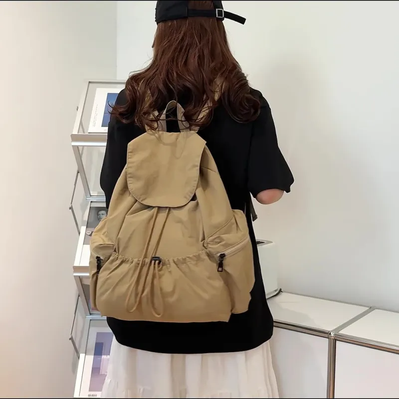 PESASRIE Fabric Backpack Regular Unisex Multicolor-4