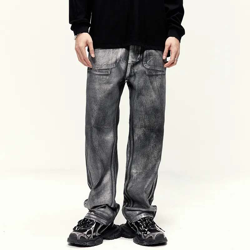 Zanzas Jeans Men's Silver Black-2