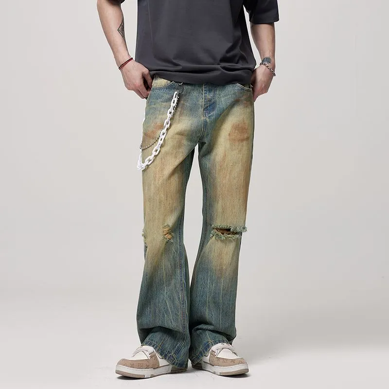 Zanzas Jeans Unisex Yellow Mud-4