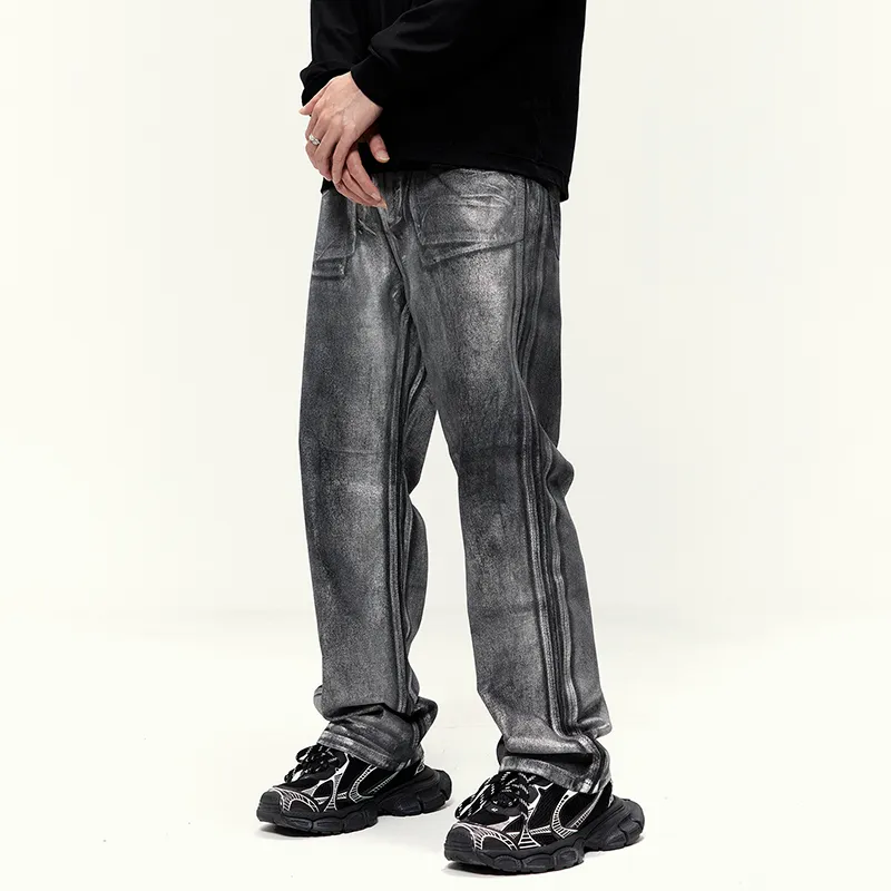 Zanzas Jeans Men's Silver Black-4