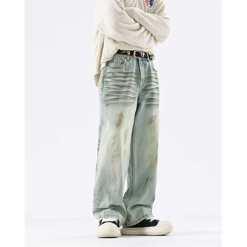 Zanzas Jeans Men Dirty Teal-5