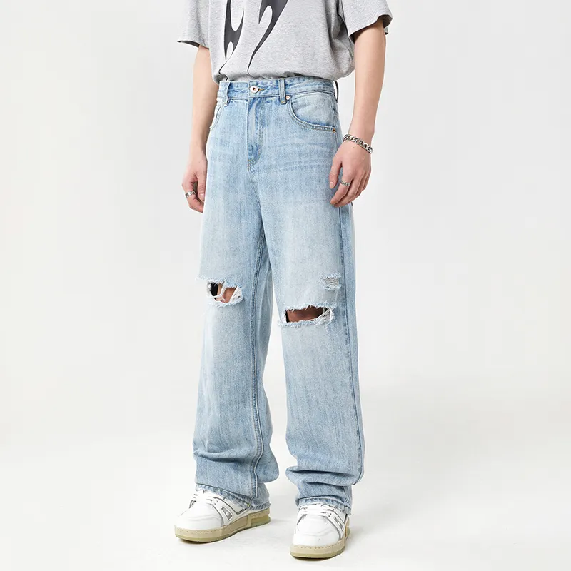 Zanzas Jeans Unisex Light Blue-5