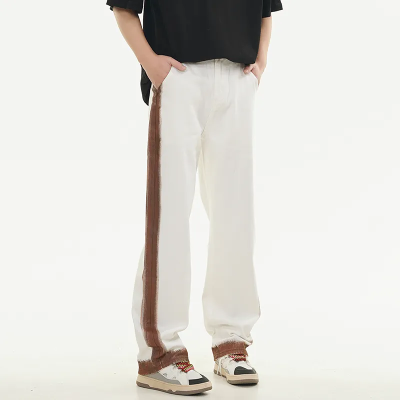 Zanzas Jeans Unisex White-4