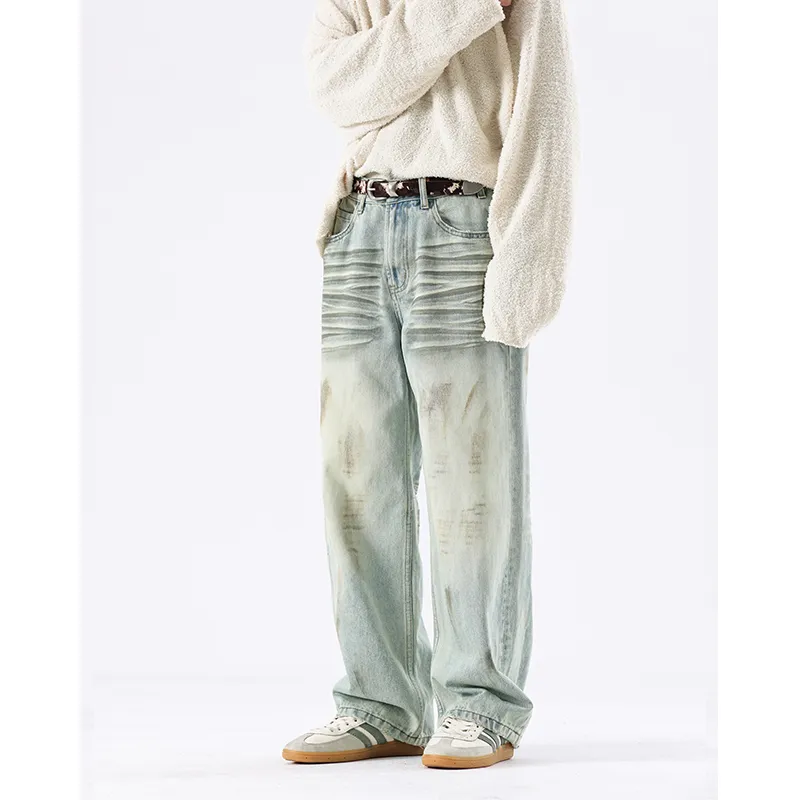 Zanzas Jeans Men Dirty Teal-4