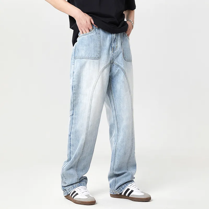 Zanzas Jeans Unisex Light Blue-5