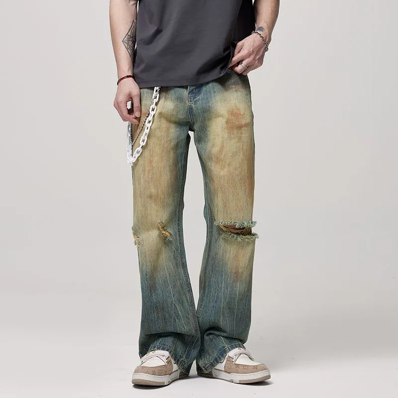 Zanzas Jeans Unisex Yellow Mud-2