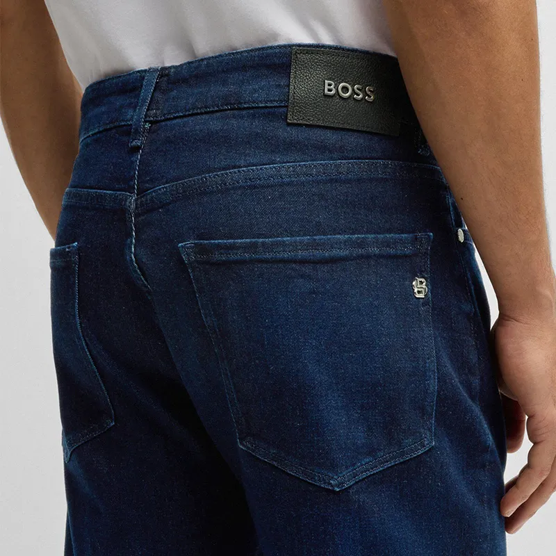 HUGO BOSS Jeans Men Dark Blue-4