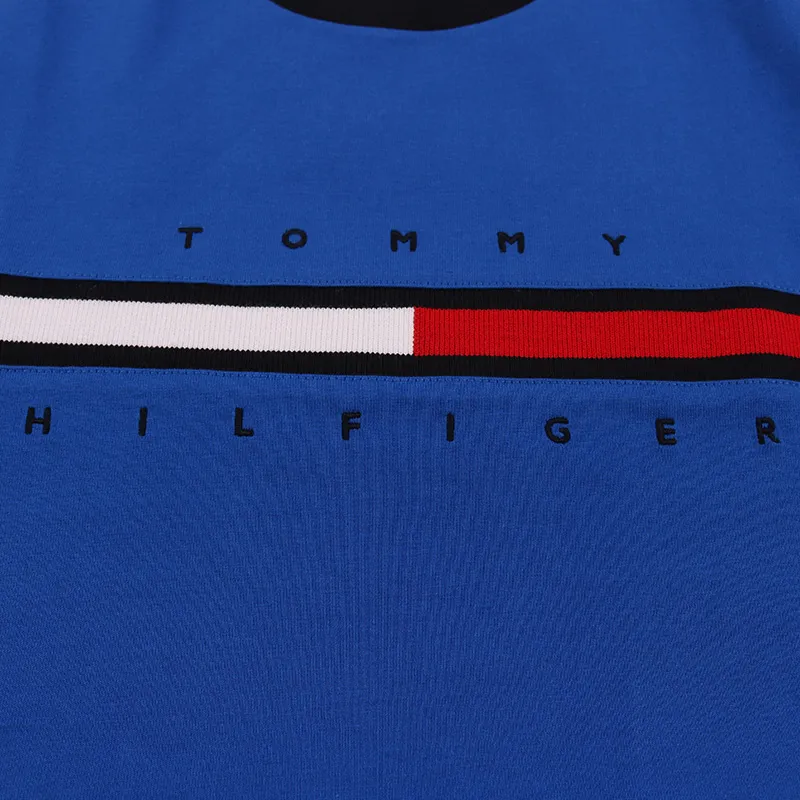 Tommy Hilfiger T Shirt Men's Royal Blue-5