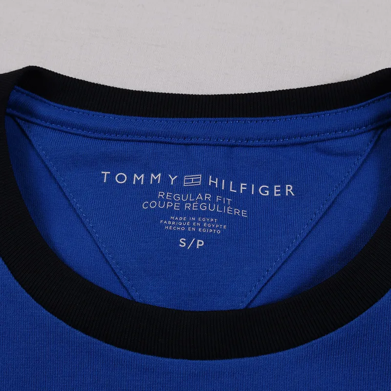 Tommy Hilfiger T Shirt Men's Royal Blue-1