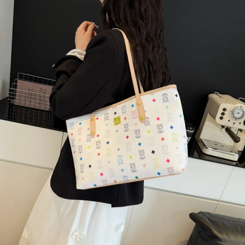 Champion Cub PU Tote Bag, Shoulder Bag Women's Multicolor-4