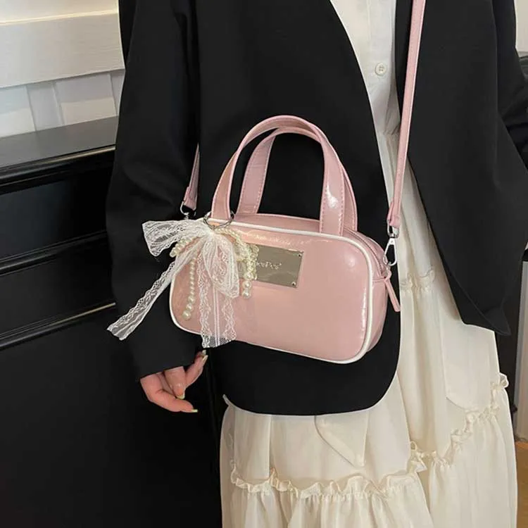 Champion Cub PU Handbag Regular Women's Pink/White/Red/Blue/Black-4