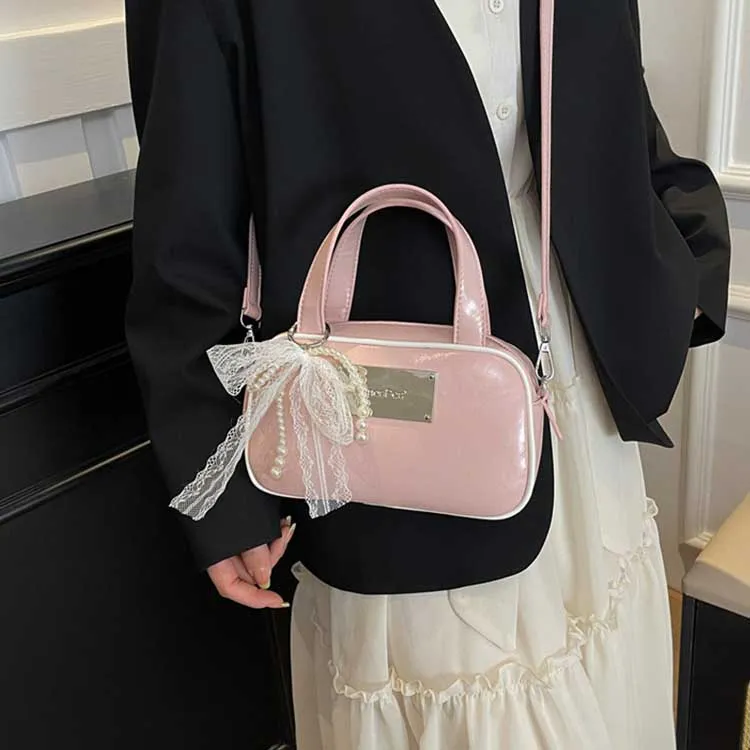 Champion Cub PU Handbag Regular Women's Pink/White/Red/Blue/Black-2
