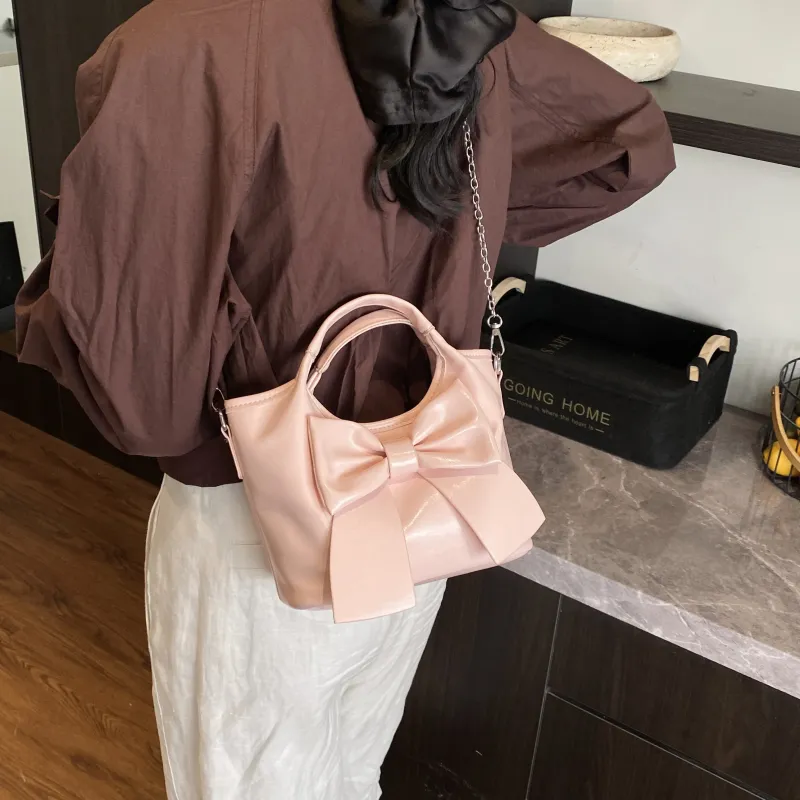 Champion Cub PU Handbag Regular Women's Pink/Silver/Black/Ecru-2