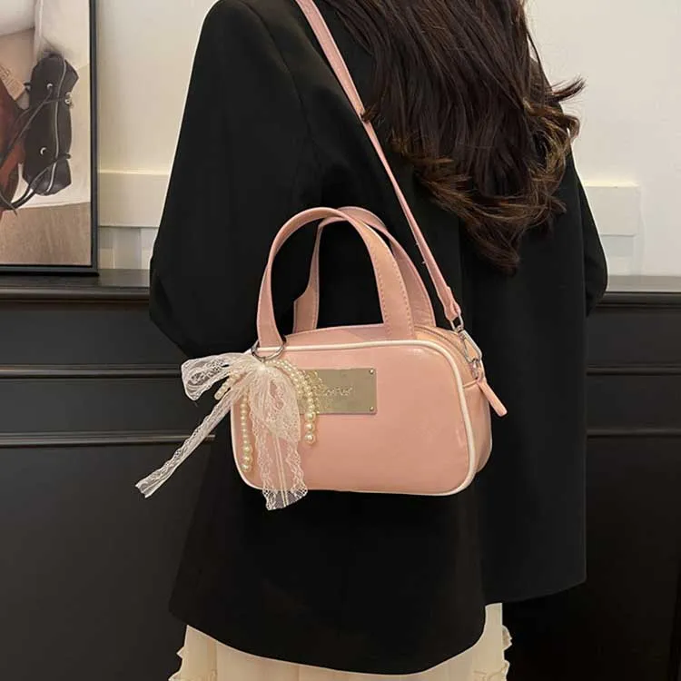 Champion Cub PU Handbag Regular Women's Pink/White/Red/Blue/Black-3