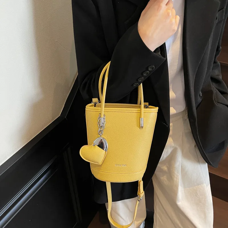 Champion Cub PU Handbag Regular Women's Ecru/Yellow/Pink/Blue-5