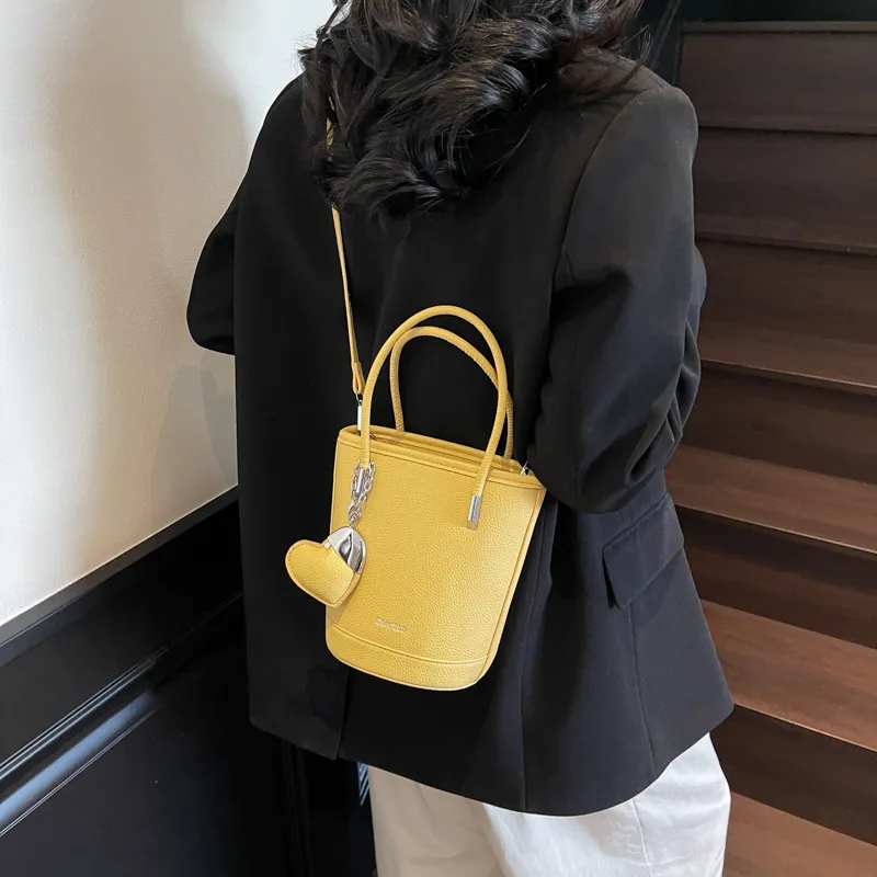Champion Cub PU Handbag Regular Women's Ecru/Yellow/Pink/Blue-6