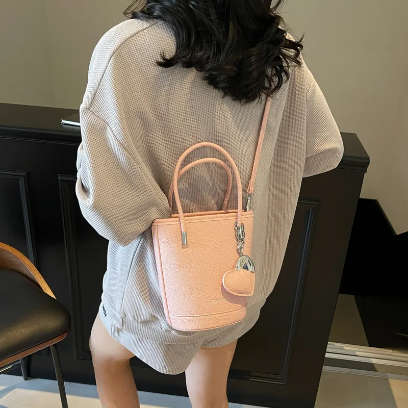Champion Cub PU Handbag Regular Women's Ecru/Yellow/Pink/Blue-9