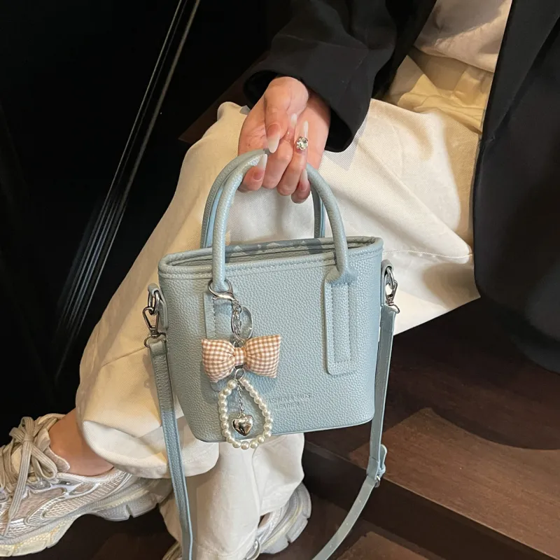 Champion Cub PU Bucket Bag, Shoulder Bag, Crossbody Bag, Handbag Women's Multicolor-14