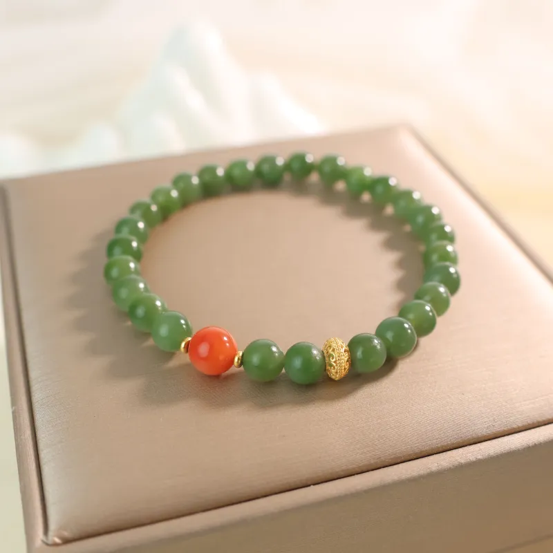Qingjing Bracelets Jasper Unisex-6