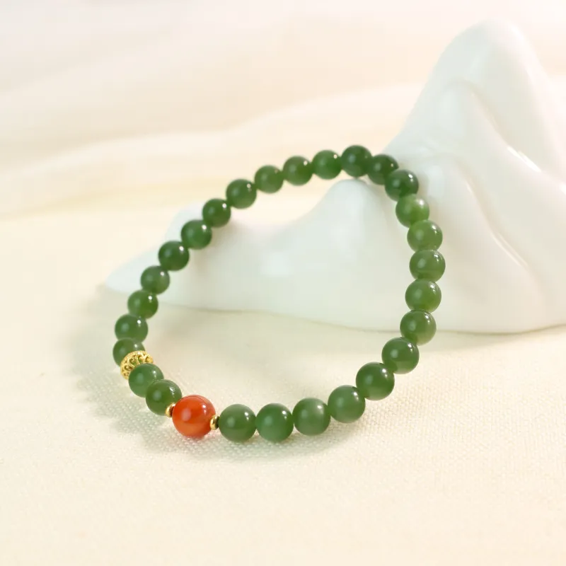 Qingjing Bracelets Jasper Unisex-4