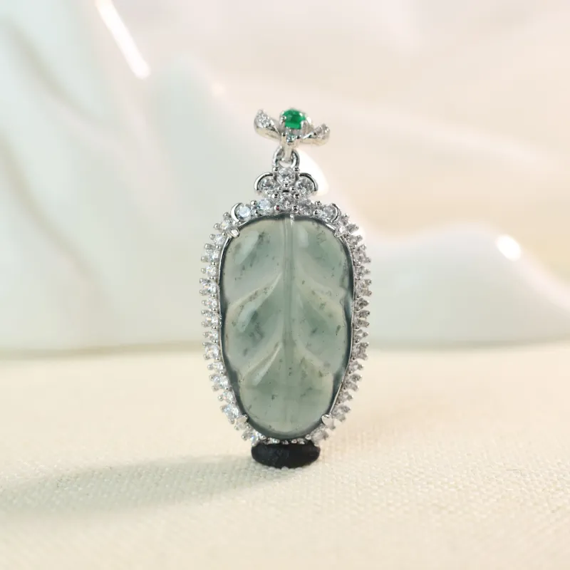 Qingjing Ice Type Pendants Unisex-7
