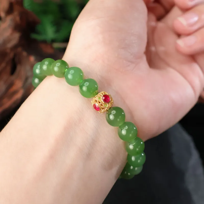 Qingjing Bracelets Jasper Women's-7