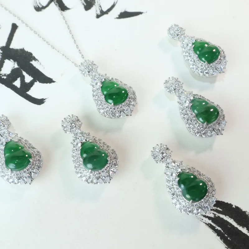 Qingjing Ice Type Pendants Women's-5