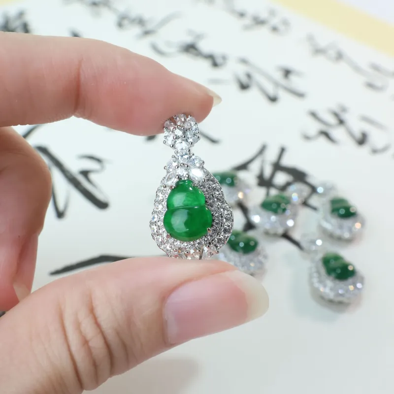 Qingjing Ice Type Pendants Women's-7