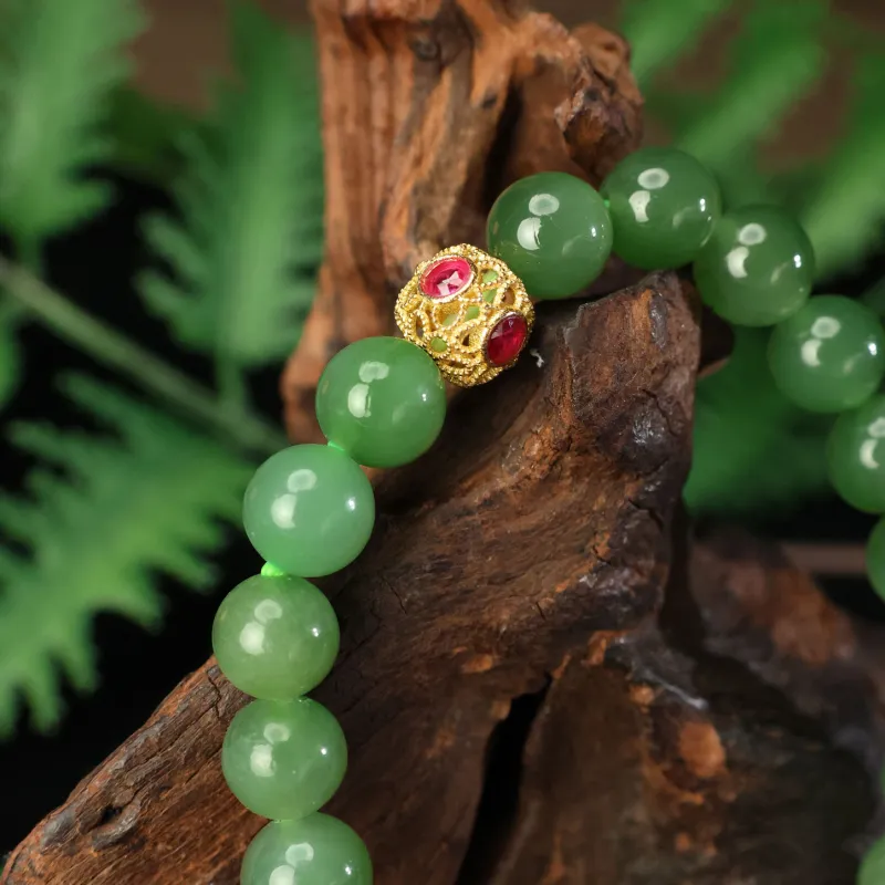 Qingjing Bracelets Jasper Women's-5