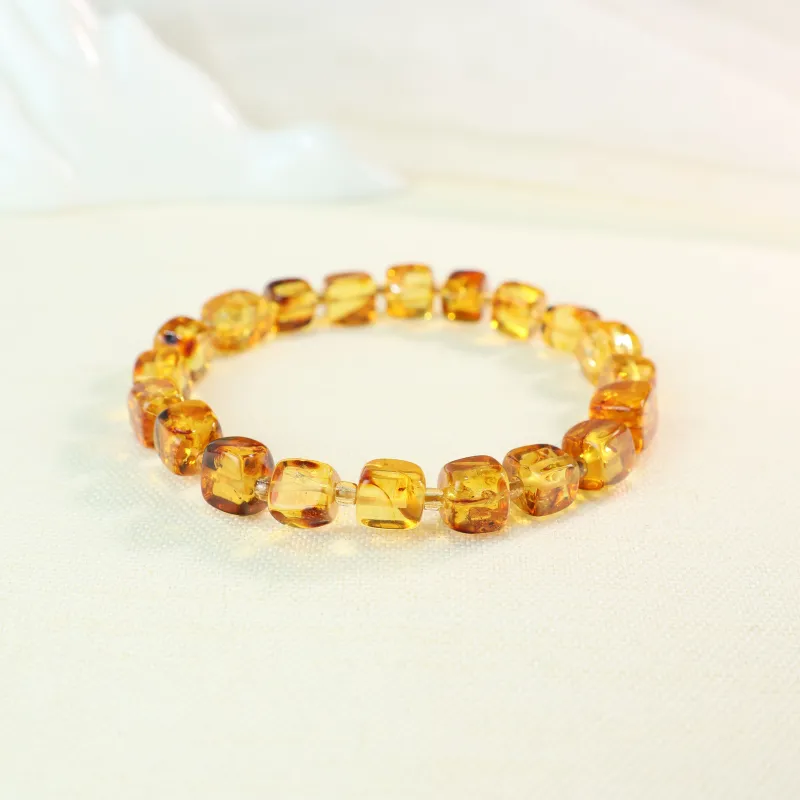 Qingjing Amber Bracelets Unisex-6