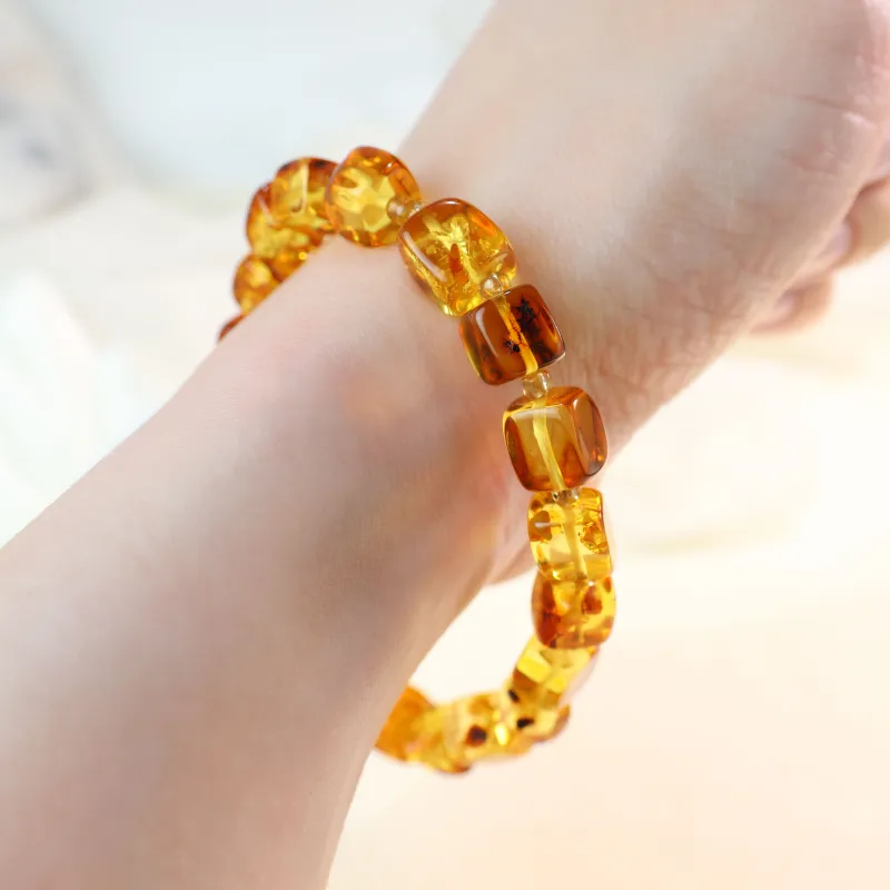 Qingjing Amber Bracelets Unisex-2