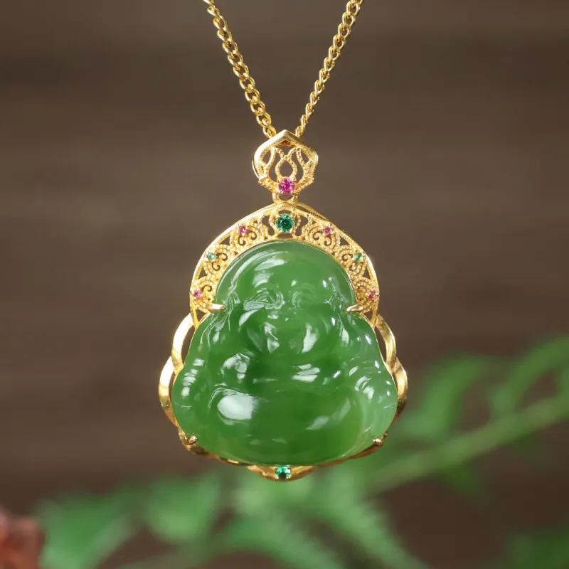 Qingjing Pendants Jasper Unisex-1
