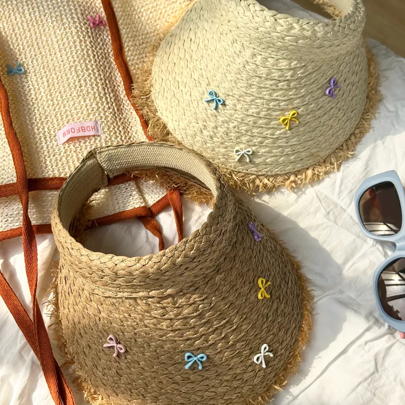 Classmate Yang Paper Reed Sun Protection Hats Women's-3