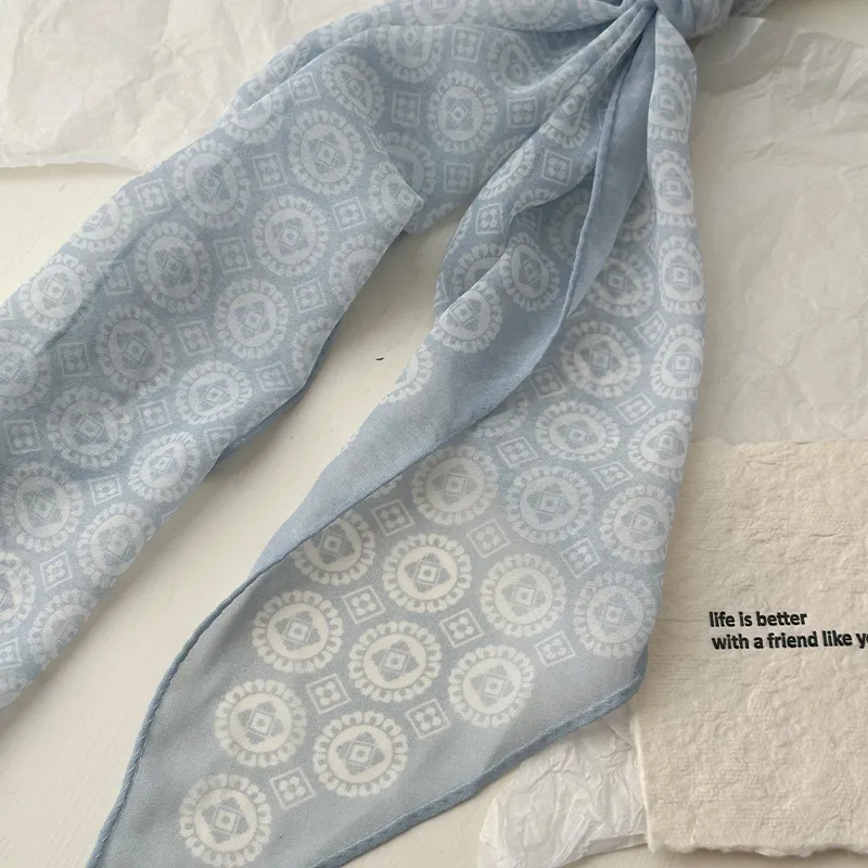 Classmate Yang Silk Scarves Women's-4