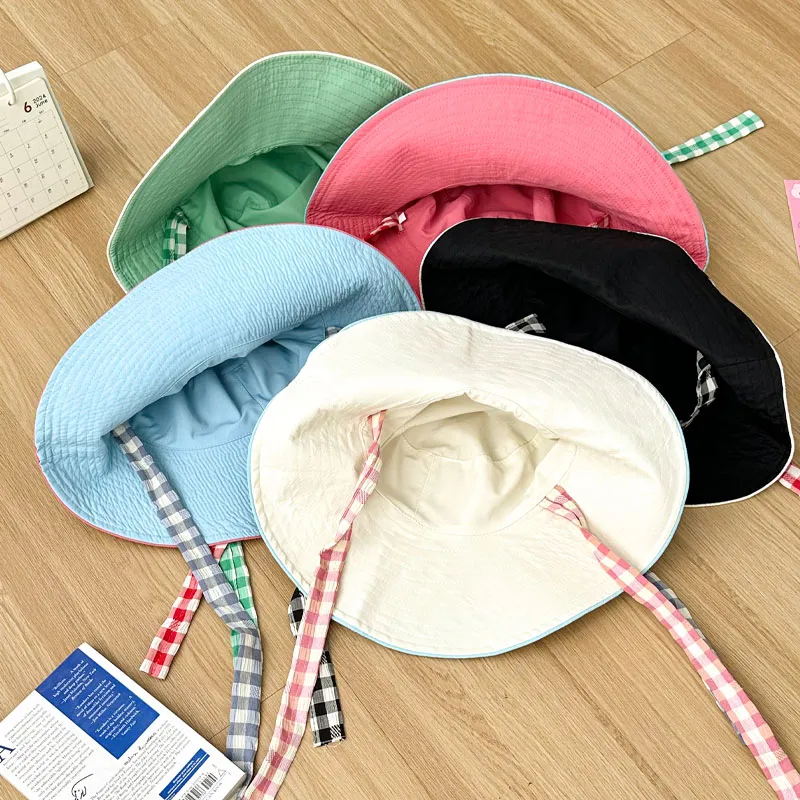 Classmate Yang Polyester Bucket Hats Women's-4