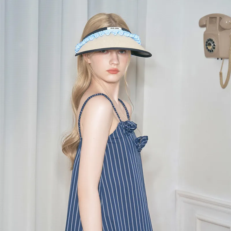 Classmate Yang Straw Woven Sun Protection Hats Women's-1