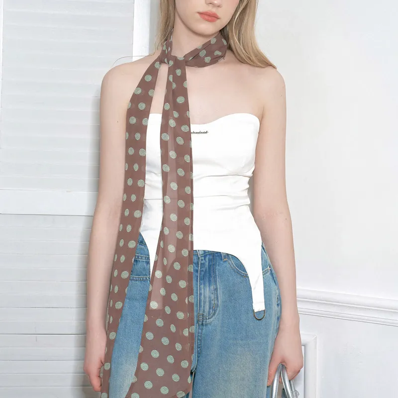 Classmate Yang Polyester Silk Scarves Women's-3
