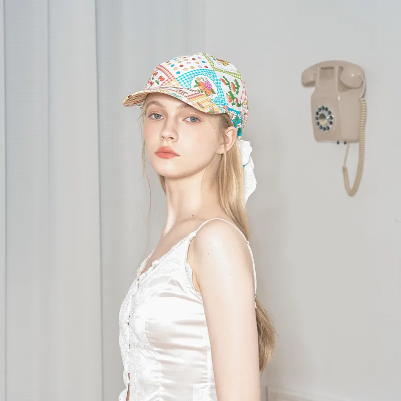 Classmate Yang Polyester Cotton Blend Baseball Caps Women's-1