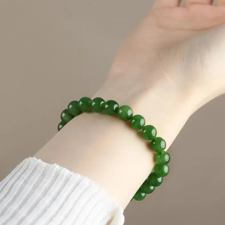 Bailiang Hetian Jade Bracelets Jasper Women's-3