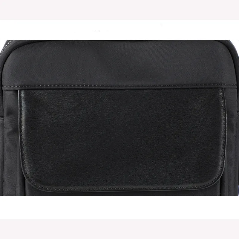 DOSRFINI Oxford Shoulder Bag Crossbody Bag Men's Black-3