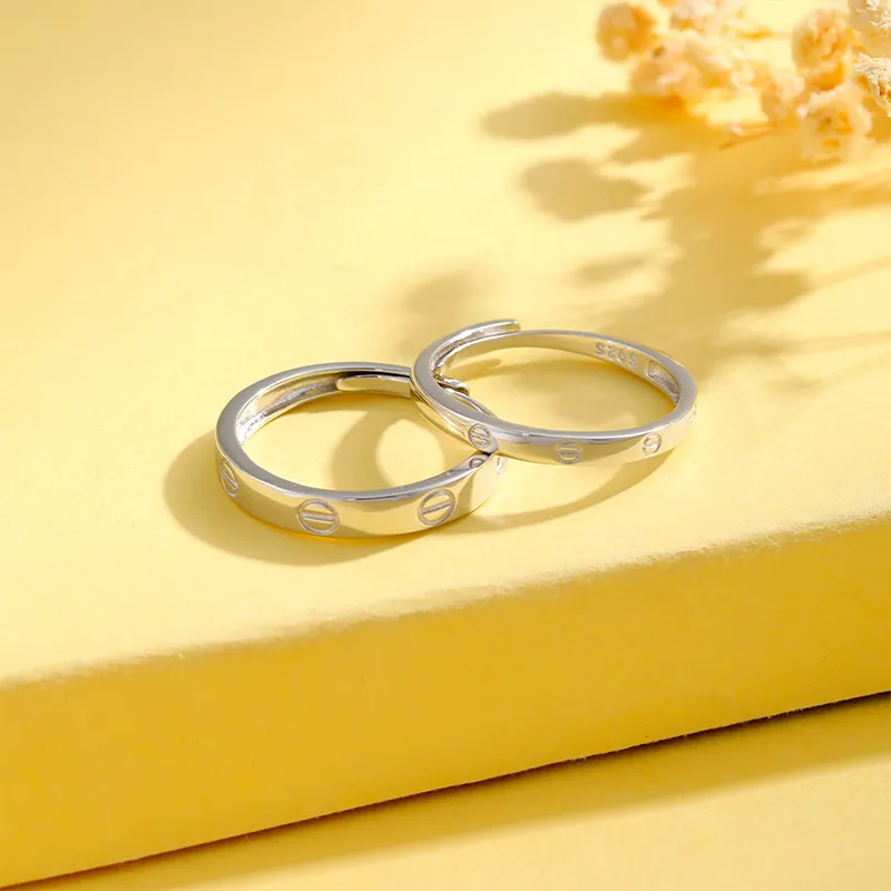 Royal Dragon Mirror 925 Sterling Silver Rings Unisex-5