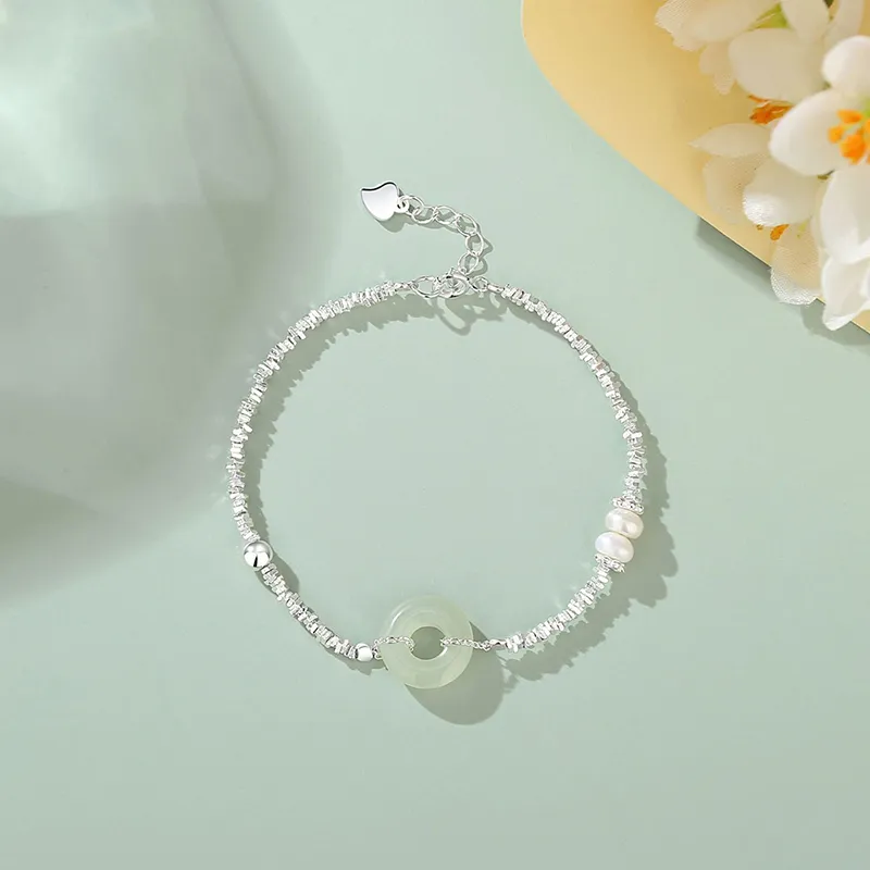 Royal Dragon Mirror 925 Sterling Silver Bracelets Women's-1