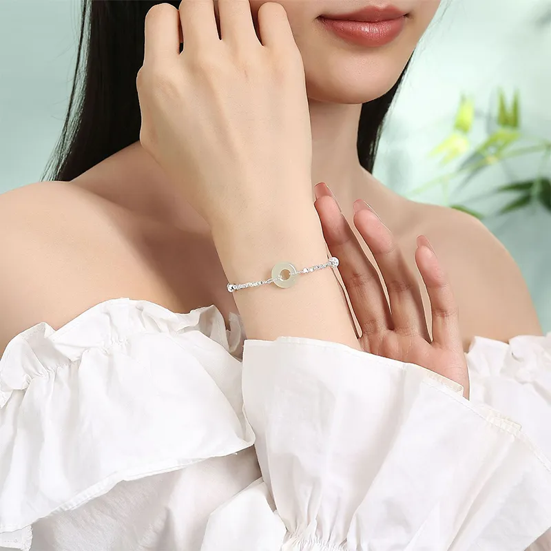 Royal Dragon Mirror 925 Sterling Silver Bracelets Women's-4