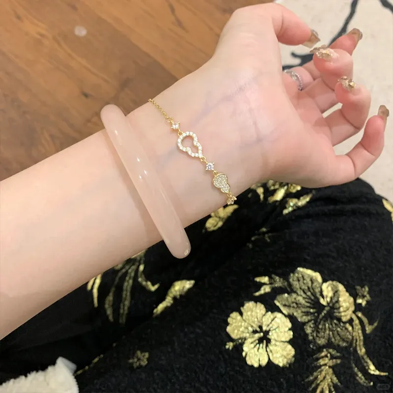 Royal Dragon Mirror S925 Silver Bracelets Women's-4