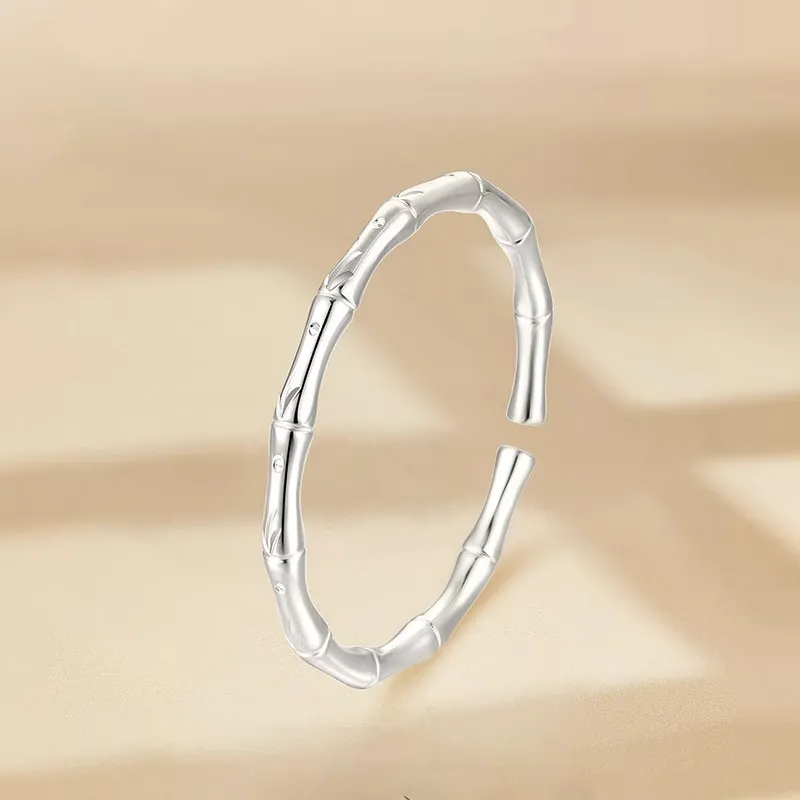 Royal Dragon Mirror 999 Fine Silver Bangles Women's-4