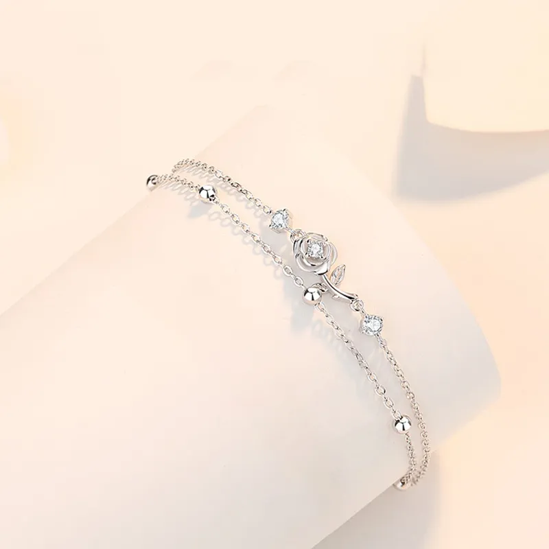 Royal Dragon Mirror S925 Silver Bracelets Women's-1
