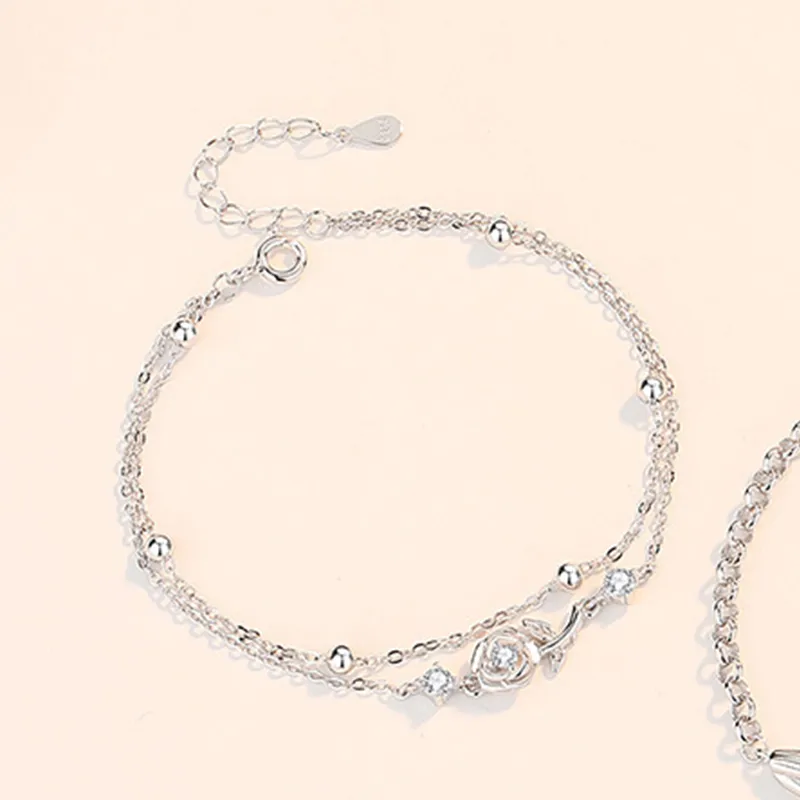 Royal Dragon Mirror S925 Silver Bracelets Women's-2