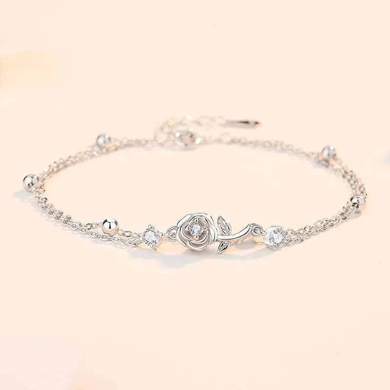 Royal Dragon Mirror S925 Silver Bracelets Women's-3
