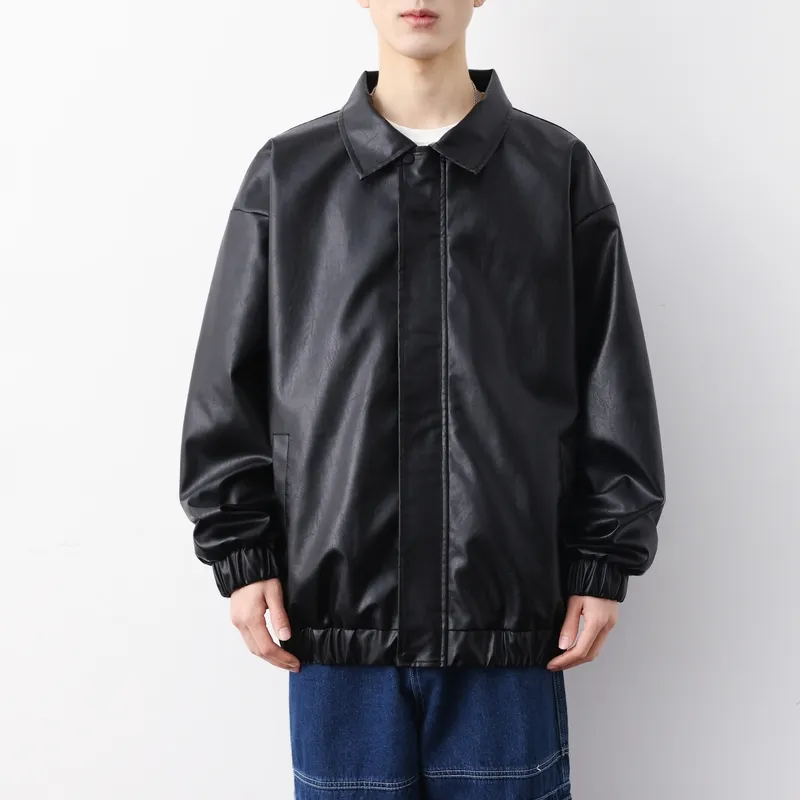 CENPIN Leather Jackets Men-9